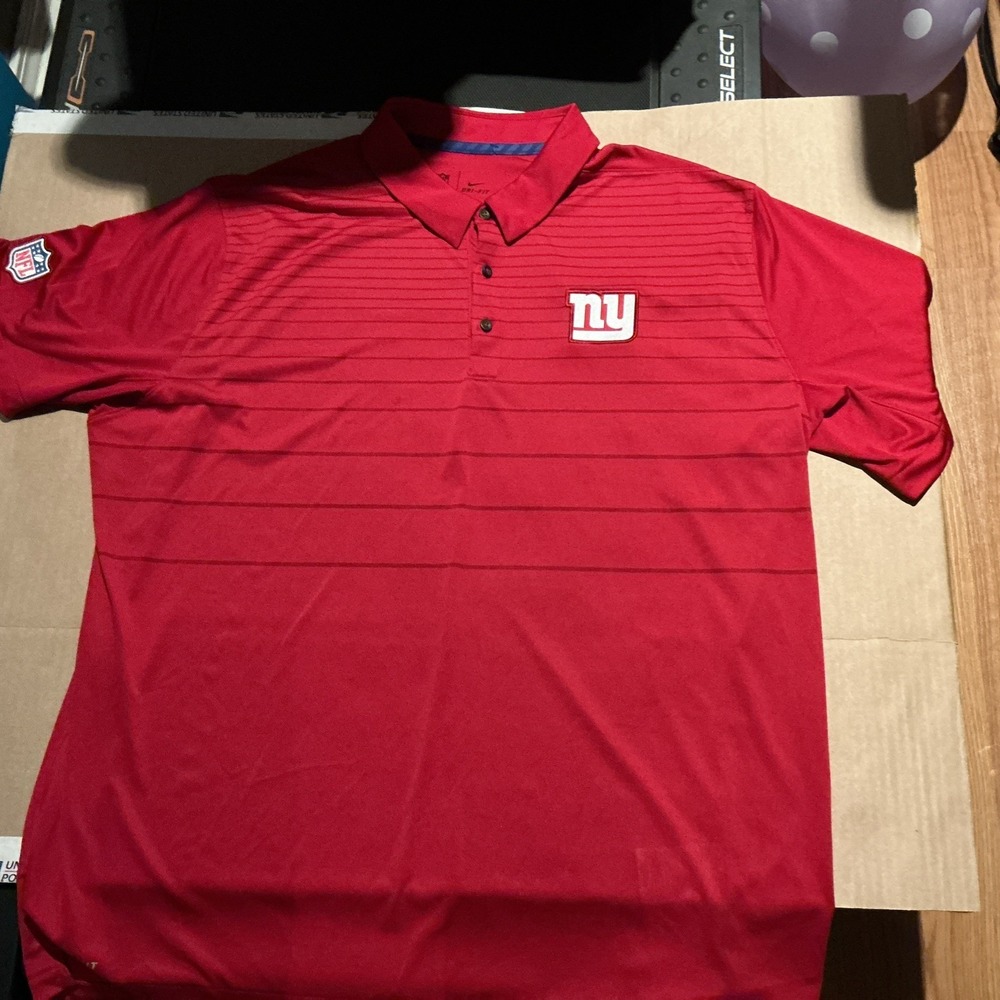 Nike Giants XXL Polo Red